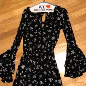 Floral Hollister Romper